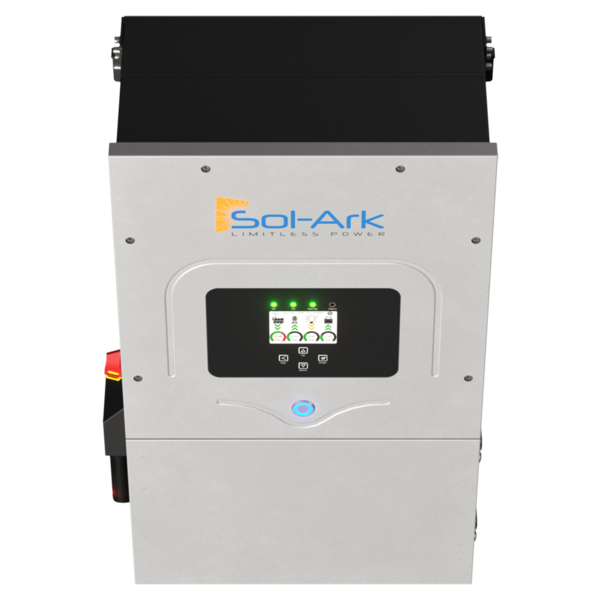 Sol-Ark 12K Hybrid All-In-One, 12kW, 48VDC, 120/240/208VAC Top